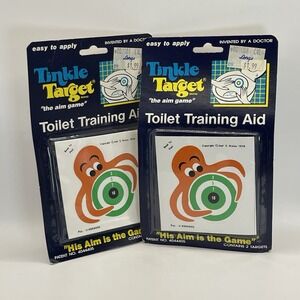 2 Vintage Tinkle Target Stocking Stuffer Octopus 1978 JKL Product NEW RARE
